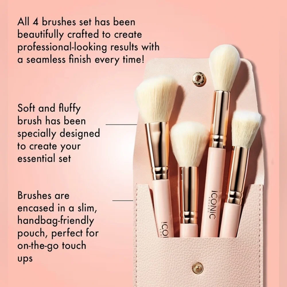 NEW ICONIC LONDON Luxury Makeup Brush Sets | Blend, Buff & Polish